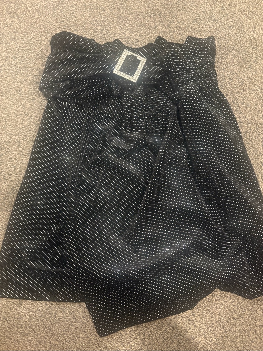 RARE Zara Black Shorts with Rhinestones